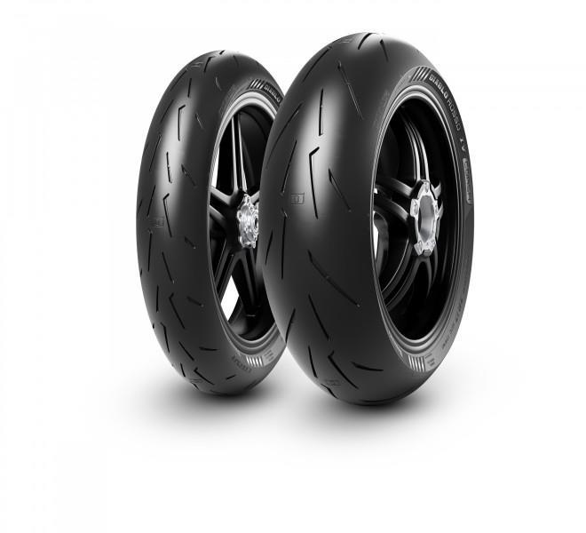200/55ZR17 Pirelli DIABLO ROSSO IV CORSA 78W TL SPORT TOURING & TRACK Front