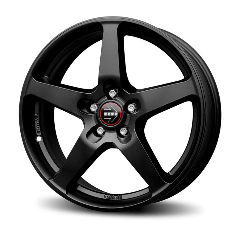Momo Five Matt Black 7xR16 5×114.3 ET40 72.3