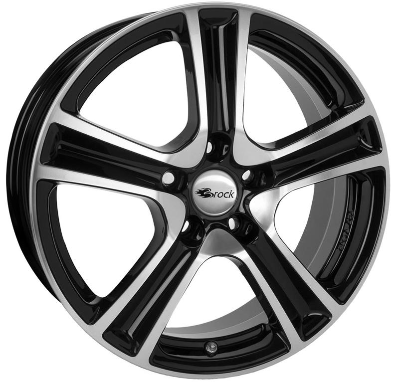 RC Design RC19 Schwarz Glanz Voll-Poliert (SGVP) 6.5xR16 5×110 ET39 65.1