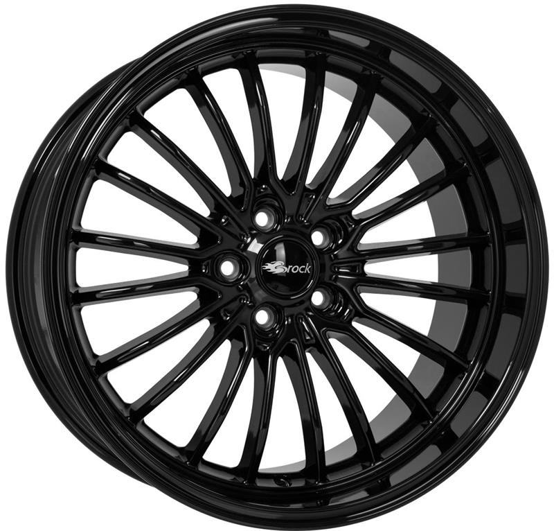 Brock B24GP Schwarz Glanz (SG) 9xR20 5×120 ET43 65.1