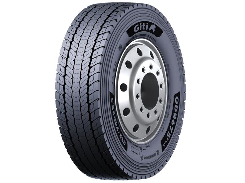 315/70R22.5 Giti GDR675 EVO 154/150L (152/148M) M+S 3PMSF Drive REGIONAL CBA71
