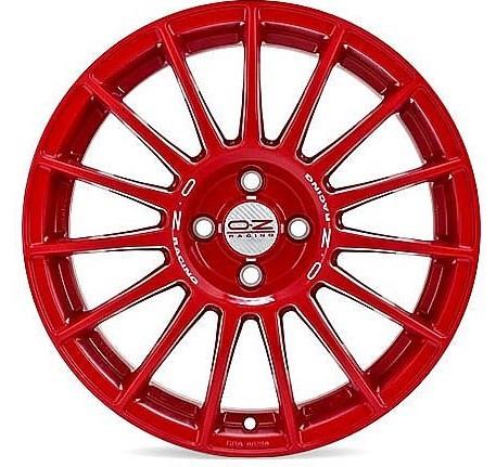 OZ Racing SUPERTURISMO LM RED WHITE LETTERING 4h 7xRDiameter1} 4x100 ET42 68