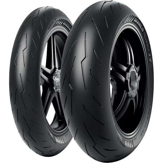 200/55ZR17 Pirelli DIABLO ROSSO IV 78W TL SPORT TOURING & TRACK Rear