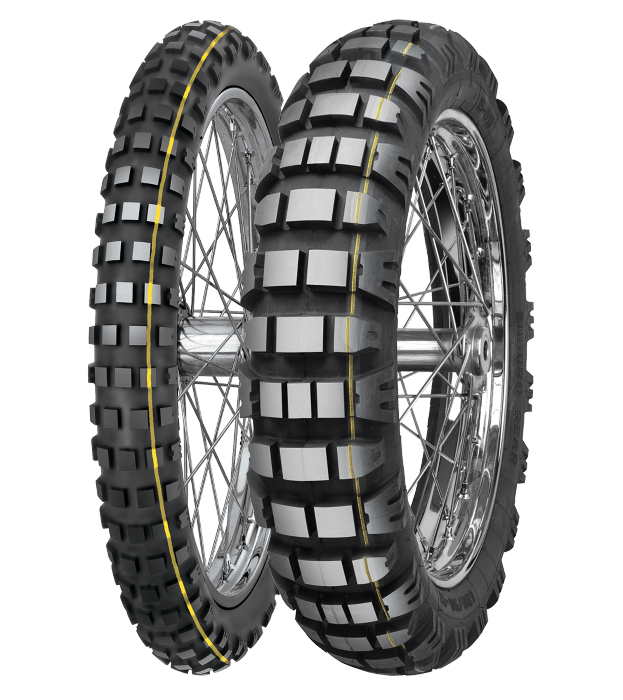 130/80 - 18 Mitas E09 Dakar 72R RF TL Yellow