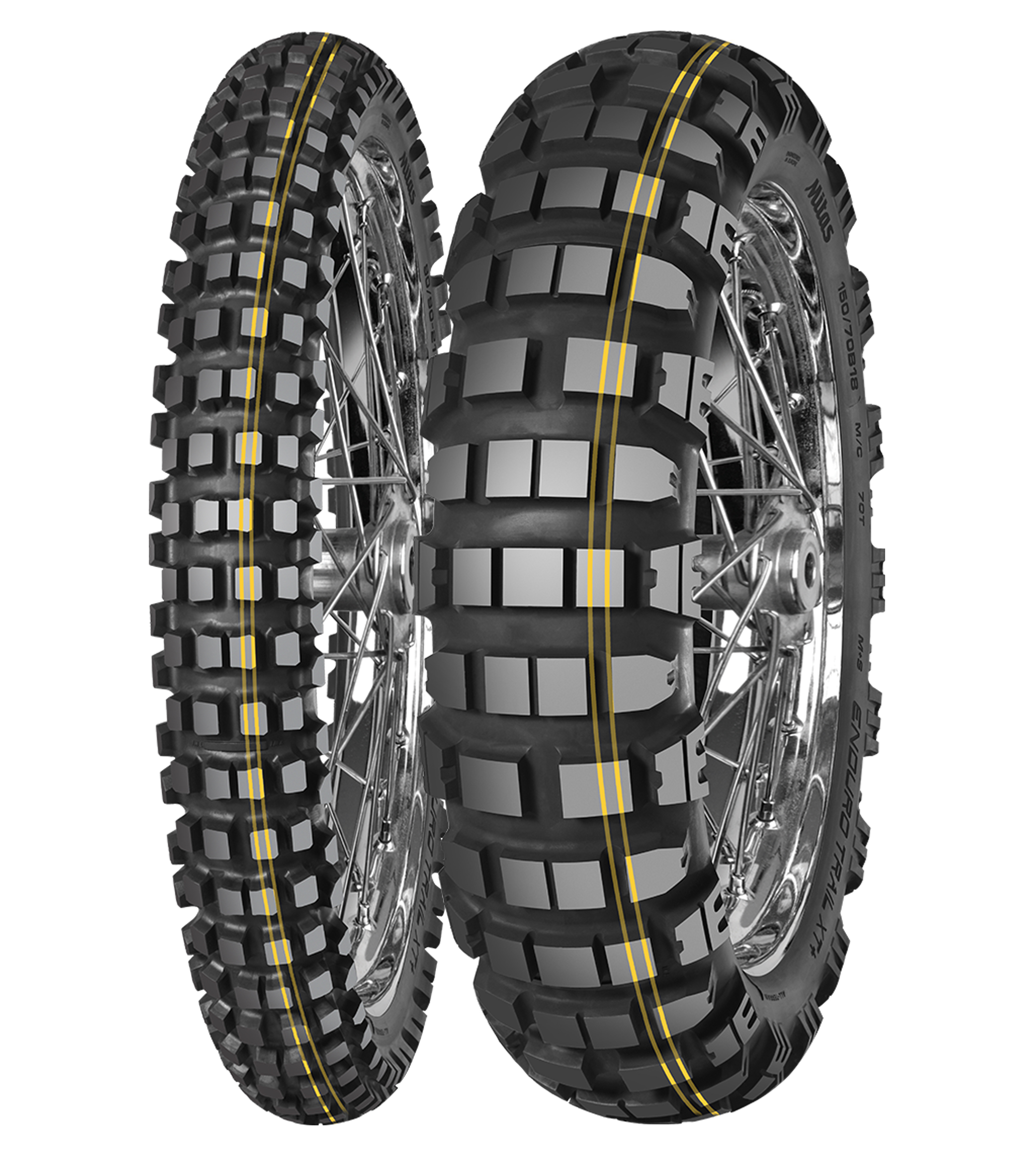 130/80 B 18 Mitas Enduro TR XT+ Dakar 72R TT 2 Yellow