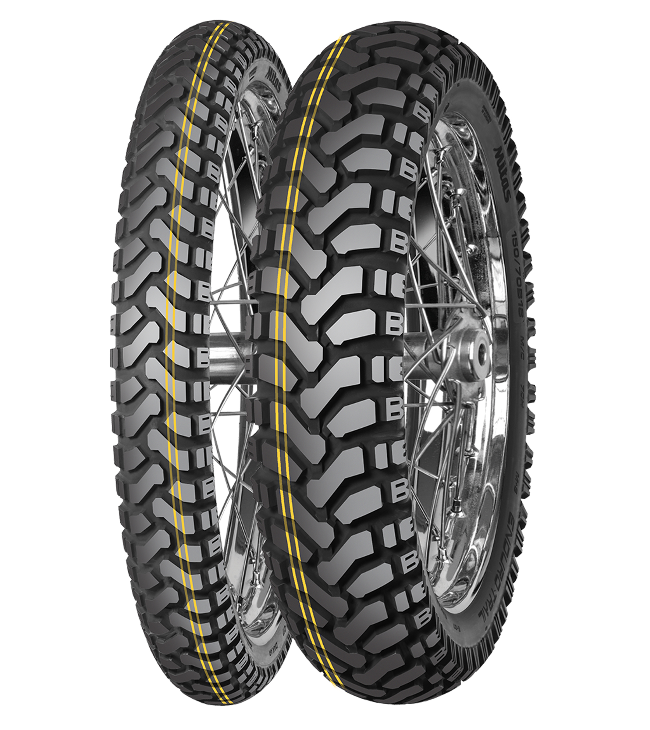 150/70 B 17 Mitas Enduro Trail Dakar 69H TL/TT 2 Yellow