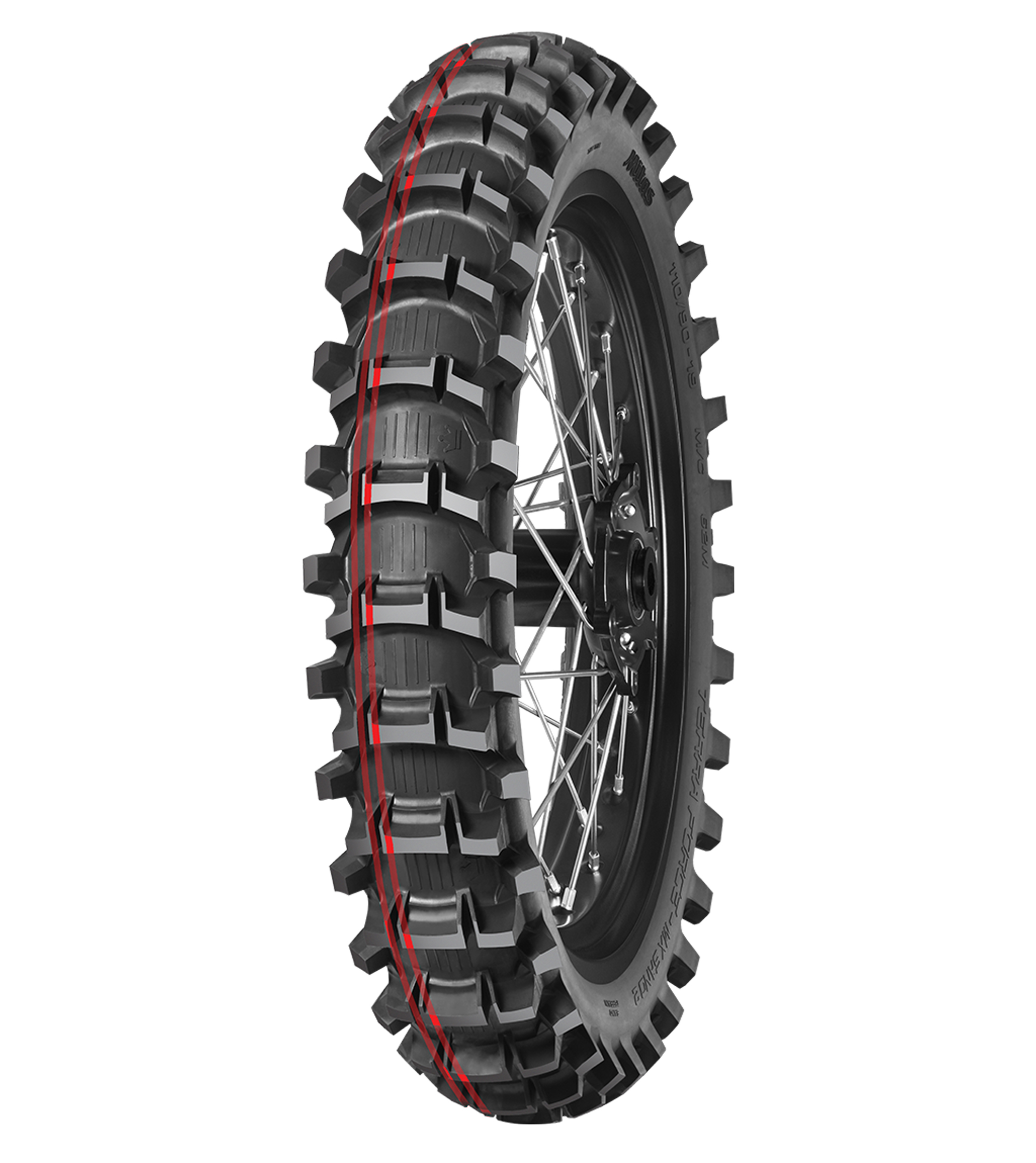 100/90 - 19 Mitas Terra Force-MX 57M TT Sand 2 (2 red)