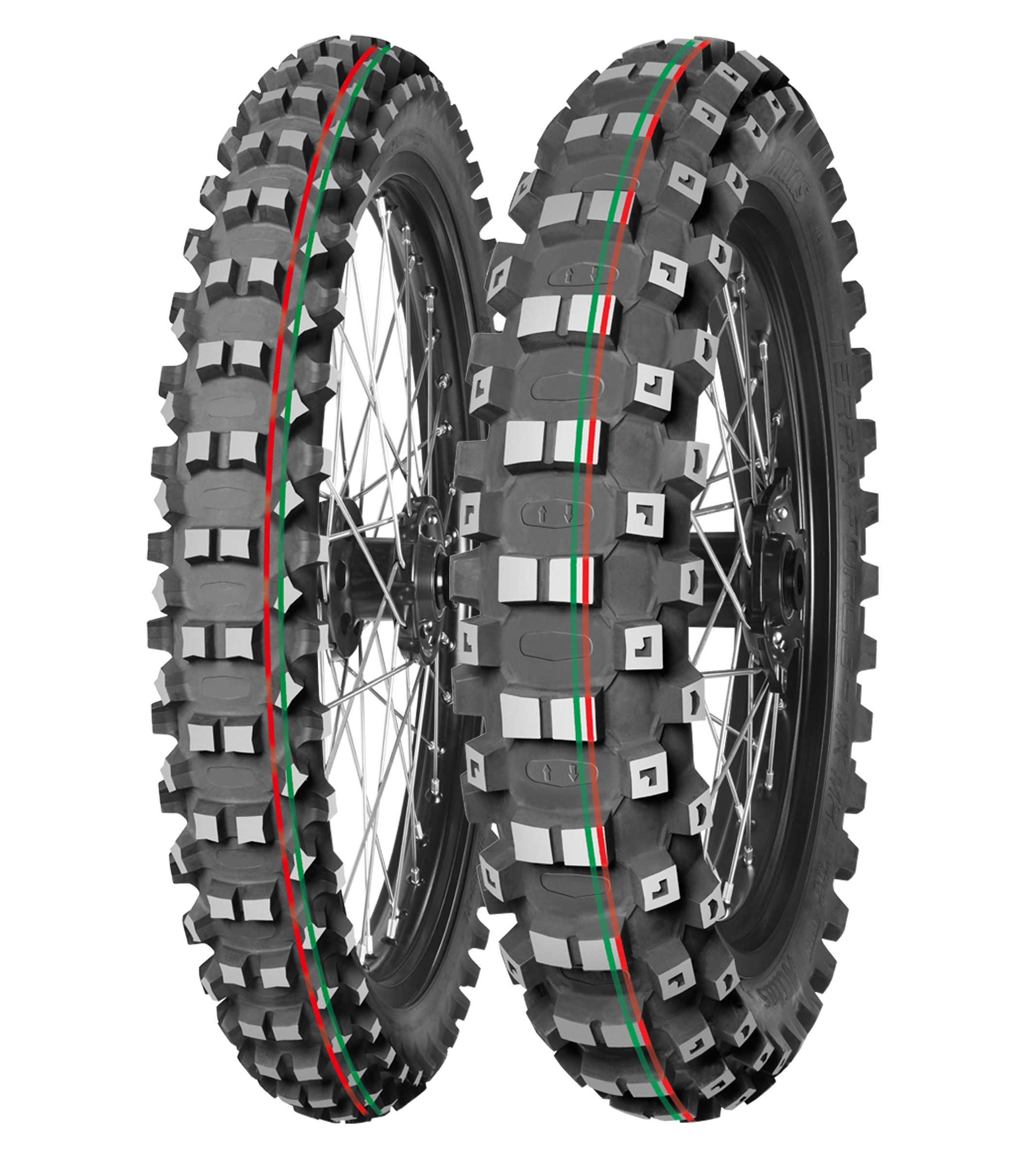 70/100 - 19 Mitas Terra Force-MX MH 42M TT Red&Green