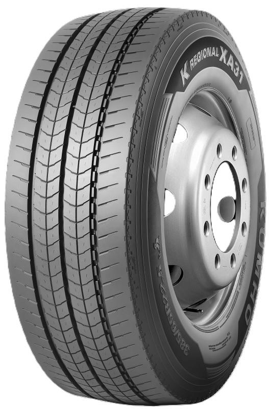 385/55R22.5 Kumho KXA31 160K M+S 3PMSF SteerAndTrailer REGIONAL BBA71